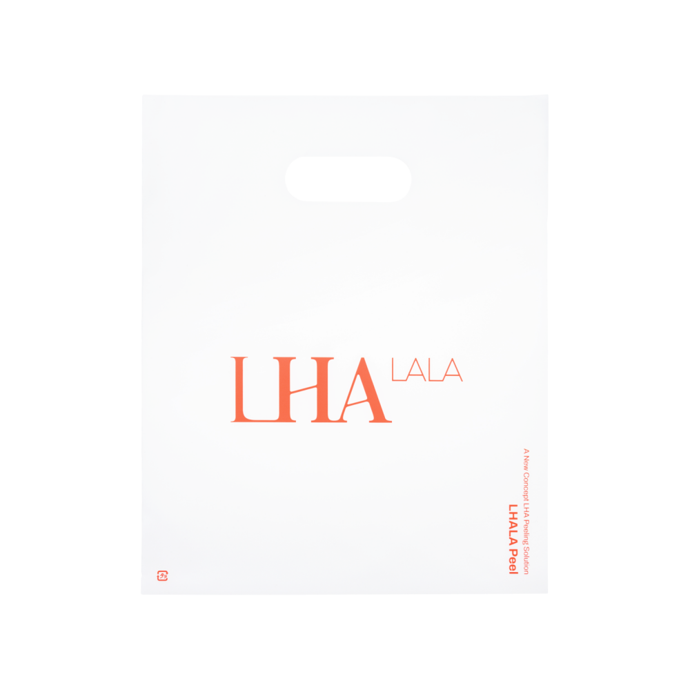 【LHALA Peel】ロゴ手提げポリ袋
