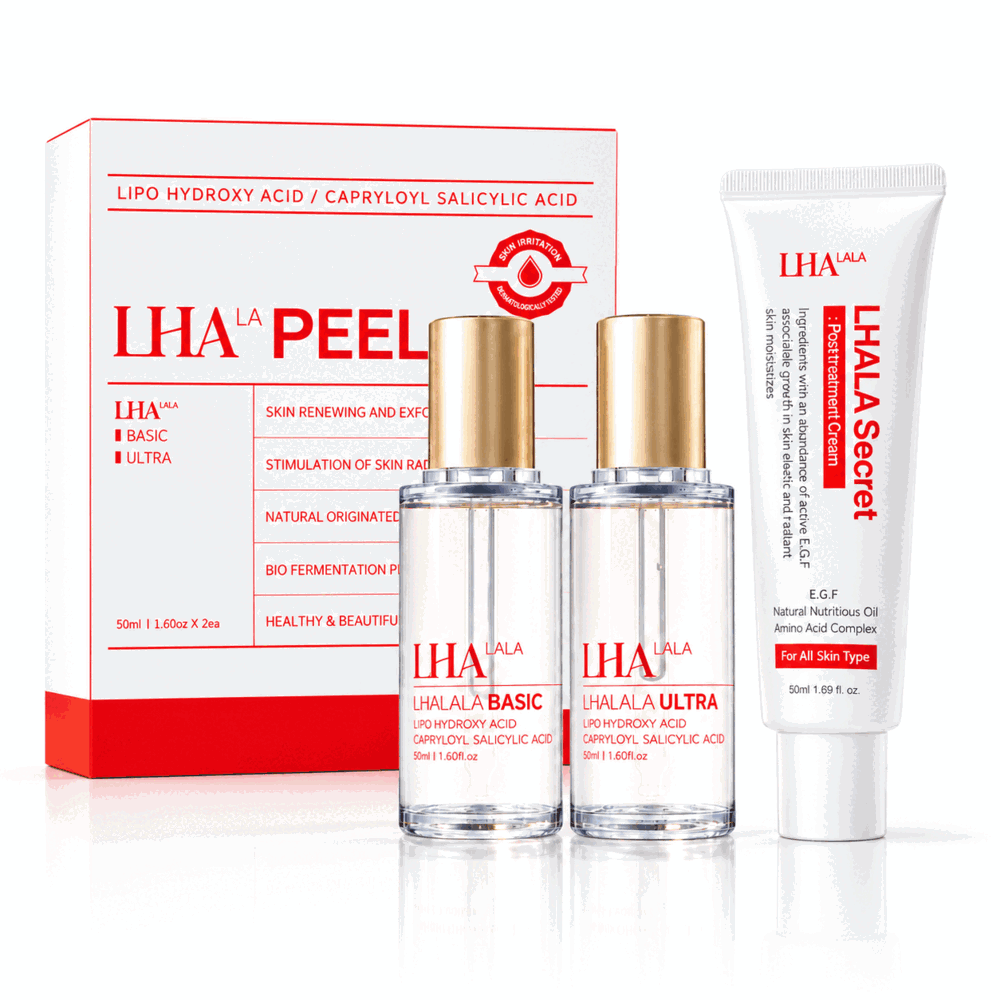 LHALA PEEL＋再生クリーム50g SET
